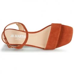 Chaussures Femme Sandales et Nu-pieds JB Martin VALSER Marron -Sandales Soldes Boutique 20770160 500 F