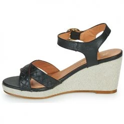 Chaussures Femme Sandales et Nu-pieds JB Martin VANITY Noir -Sandales Soldes Boutique 20770163 500 D