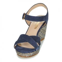 Chaussures Femme Sandales et Nu-pieds JB Martin VANITY Bleu -Sandales Soldes Boutique 20770164 500 C