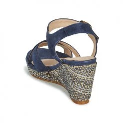 Chaussures Femme Sandales et Nu-pieds JB Martin VANITY Bleu -Sandales Soldes Boutique 20770164 500 E