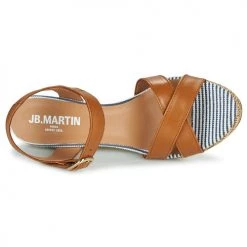 Chaussures Femme Sandales et Nu-pieds JB Martin VANITY Marron -Sandales Soldes Boutique 20770165 500 F