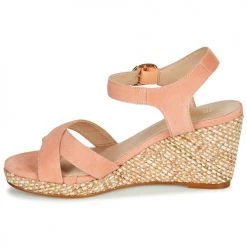 Chaussures Femme Sandales et Nu-pieds JB Martin VANITY Rose -Sandales Soldes Boutique 20770166 500 D
