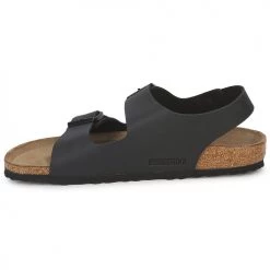Chaussures Homme Sandales et Nu-pieds Birkenstock MILANO Noir -Sandales Soldes Boutique 20773 500 D