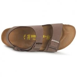 Chaussures Homme Sandales et Nu-pieds Birkenstock MILANO Marron -Sandales Soldes Boutique 20774 500 F