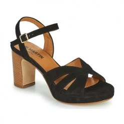 Chaussures Femme Sandales et Nu-pieds JB Martin MINA Noir