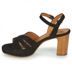Chaussures Femme Sandales et Nu-pieds JB Martin MINA Noir -Sandales Soldes Boutique 20776810 500 D
