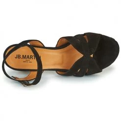 Chaussures Femme Sandales et Nu-pieds JB Martin MINA Noir -Sandales Soldes Boutique 20776810 500 F