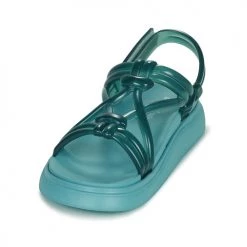 Chaussures Femme Sandales et Nu-pieds Melissa MELISSA PAPETE ESSENTIAL SAND. + SALINAS AD Bleu -Sandales Soldes Boutique 21083415 500 C