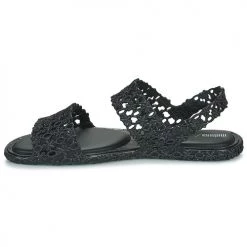 Chaussures Femme Sandales et Nu-pieds Melissa MELISSA PANC SANDAL + ISABELA CAPETO AD Noir -Sandales Soldes Boutique 21083419 500 D
