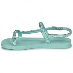 Chaussures Femme Sandales et Nu-pieds Melissa MELISSA BRIGHTNESS AD Bleu -Sandales Soldes Boutique 21083423 500 D