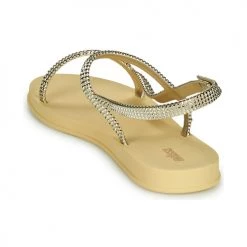 Chaussures Femme Sandales et Nu-pieds Melissa MELISSA BRIGHTNESS AD Doré / Jaune -Sandales Soldes Boutique 21083424 500 E