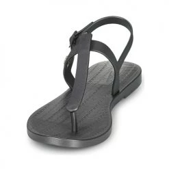 Chaussures Femme Sandales et Nu-pieds Melissa MELISSA SUN VENTURA METALLIC AD Noir -Sandales Soldes Boutique 21083427 500 C