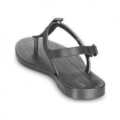 Chaussures Femme Sandales et Nu-pieds Melissa MELISSA SUN VENTURA METALLIC AD Noir -Sandales Soldes Boutique 21083427 500 E