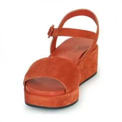 Chaussures Femme Sandales et Nu-pieds Camper MISIA Rouge -Sandales Soldes Boutique 21087931 500 C