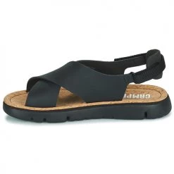 Chaussures Femme Sandales et Nu-pieds Camper ORUGA SANDAL Noir -Sandales Soldes Boutique 21087954 500 D