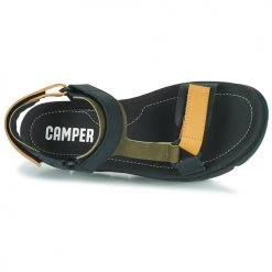 Chaussures Femme Sandales et Nu-pieds Camper ORUGA UP Noir -Sandales Soldes Boutique 21087958 500 F