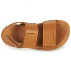 Chaussures Enfant Sandales et Nu-pieds Camper BRTS Marron -Sandales Soldes Boutique 21087974 500 F
