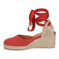 Chaussures Femme Sandales et Nu-pieds Castaner CARINA Rouge -Sandales Soldes Boutique 21097160 500 D