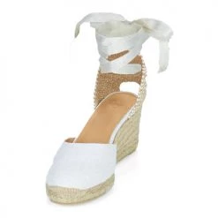 Chaussures Femme Sandales et Nu-pieds Castaner CARINA Blanc / Doré -Sandales Soldes Boutique 21097163 500 C