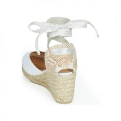 Chaussures Femme Sandales et Nu-pieds Castaner CARINA Blanc / Doré -Sandales Soldes Boutique 21097163 500 E