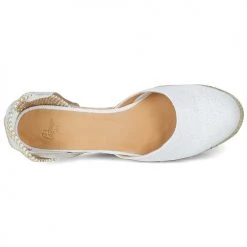 Chaussures Femme Sandales et Nu-pieds Castaner CARINA Blanc / Doré -Sandales Soldes Boutique 21097163 500 F