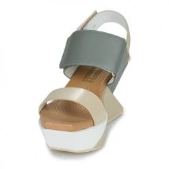Chaussures Femme Sandales et Nu-pieds United nude DELTA WEDGE SANDAL Nude -Sandales Soldes Boutique 21097314 500 C