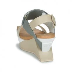 Chaussures Femme Sandales et Nu-pieds United nude DELTA WEDGE SANDAL Nude -Sandales Soldes Boutique 21097314 500 E