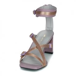 Chaussures Femme Sandales et Nu-pieds United nude SONAR MID Rose -Sandales Soldes Boutique 21097315 500 C