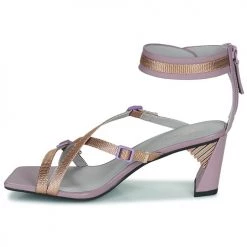 Chaussures Femme Sandales et Nu-pieds United nude SONAR MID Rose -Sandales Soldes Boutique 21097315 500 D