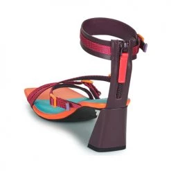 Chaussures Femme Sandales et Nu-pieds United nude SONAR MID Rouge -Sandales Soldes Boutique 21097316 500 E