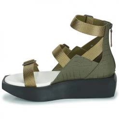 Chaussures Femme Sandales et Nu-pieds United nude SU LO Vert -Sandales Soldes Boutique 21097317 500 D
