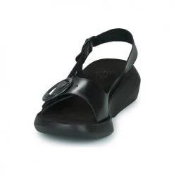 Chaussures Femme Sandales et Nu-pieds Fly London BERK Noir -Sandales Soldes Boutique 21097328 500 C