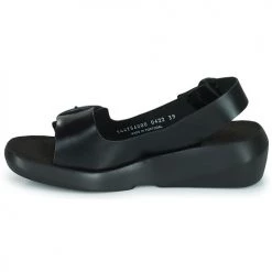 Chaussures Femme Sandales et Nu-pieds Fly London BERK Noir -Sandales Soldes Boutique 21097328 500 D