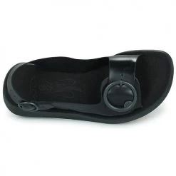 Chaussures Femme Sandales et Nu-pieds Fly London BERK Noir -Sandales Soldes Boutique 21097328 500 F