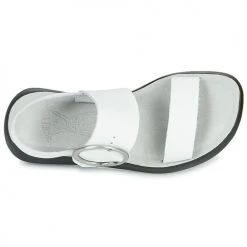 Chaussures Femme Sandales et Nu-pieds Fly London BANI Blanc -Sandales Soldes Boutique 21097332 500 F