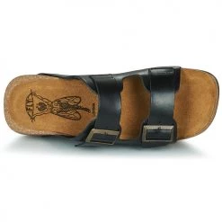 Chaussures Femme Sandales et Nu-pieds Fly London CAJA Noir -Sandales Soldes Boutique 21097334 500 F