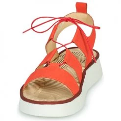 Chaussures Femme Sandales et Nu-pieds Fly London CAIO Rouge -Sandales Soldes Boutique 21097338 500 C
