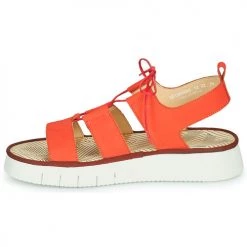 Chaussures Femme Sandales et Nu-pieds Fly London CAIO Rouge -Sandales Soldes Boutique 21097338 500 D