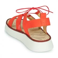 Chaussures Femme Sandales et Nu-pieds Fly London CAIO Rouge -Sandales Soldes Boutique 21097338 500 E