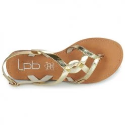 Chaussures Femme Sandales et Nu-pieds Les Petites Bombes BIANKA Or / Metal -Sandales Soldes Boutique 21099245 500 F