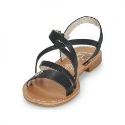 Chaussures Femme Sandales et Nu-pieds Les Petites Bombes BIANKA Noir -Sandales Soldes Boutique 21099251 500 C