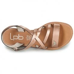 Chaussures Femme Sandales et Nu-pieds Les Petites Bombes BIANKA Or / Rose -Sandales Soldes Boutique 21099252 500 F