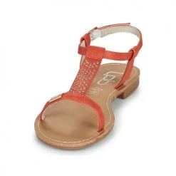 Chaussures Femme Sandales et Nu-pieds Les Petites Bombes DELIA Orange -Sandales Soldes Boutique 21099253 500 C