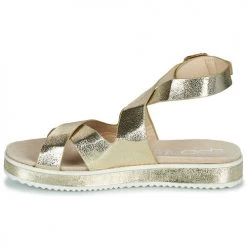 Chaussures Femme Sandales et Nu-pieds Les Petites Bombes DELPHY Or -Sandales Soldes Boutique 21099254 500 D