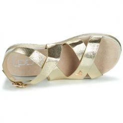 Chaussures Femme Sandales et Nu-pieds Les Petites Bombes DELPHY Or -Sandales Soldes Boutique 21099254 500 F