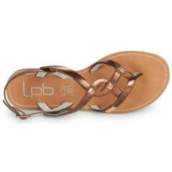 Chaussures Femme Sandales et Nu-pieds Les Petites Bombes DARI Camel -Sandales Soldes Boutique 21099255 500 F