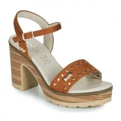 Chaussures Femme Sandales et Nu-pieds Les Petites Bombes DIANE Camel
