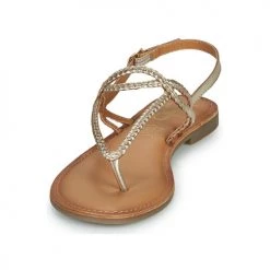 Chaussures Femme Sandales et Nu-pieds Les Petites Bombes DIVA Or -Sandales Soldes Boutique 21099279 500 C