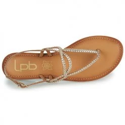 Chaussures Femme Sandales et Nu-pieds Les Petites Bombes DIVA Or -Sandales Soldes Boutique 21099279 500 F