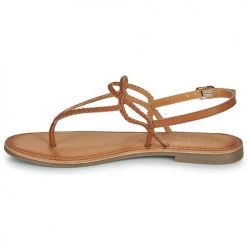 Chaussures Femme Sandales et Nu-pieds Les Petites Bombes DIVA Camel -Sandales Soldes Boutique 21099280 500 D